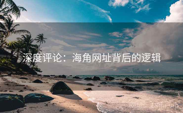 深度评论：海角网址背后的逻辑
